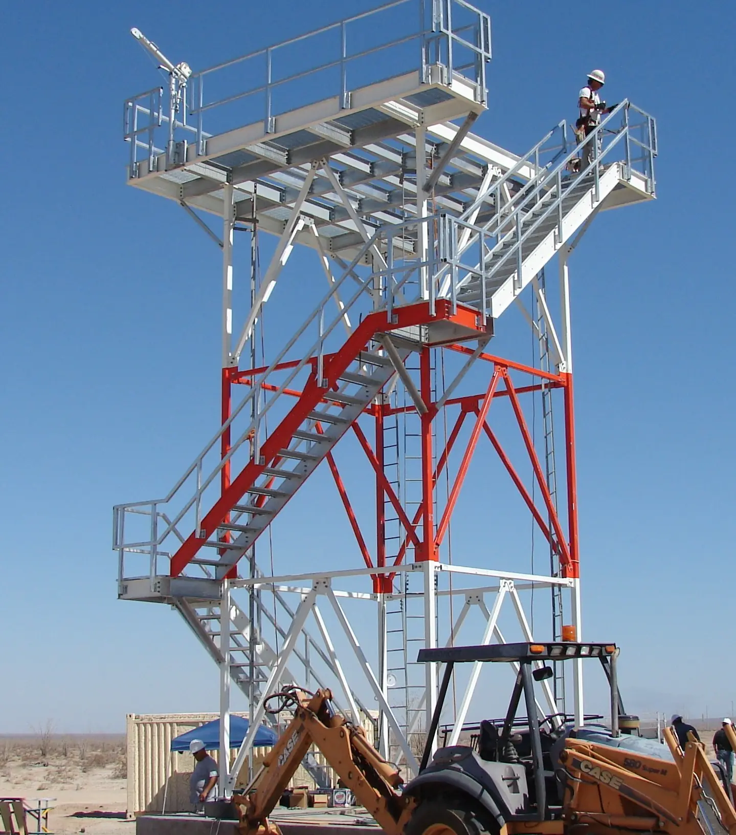 Military observation tower.